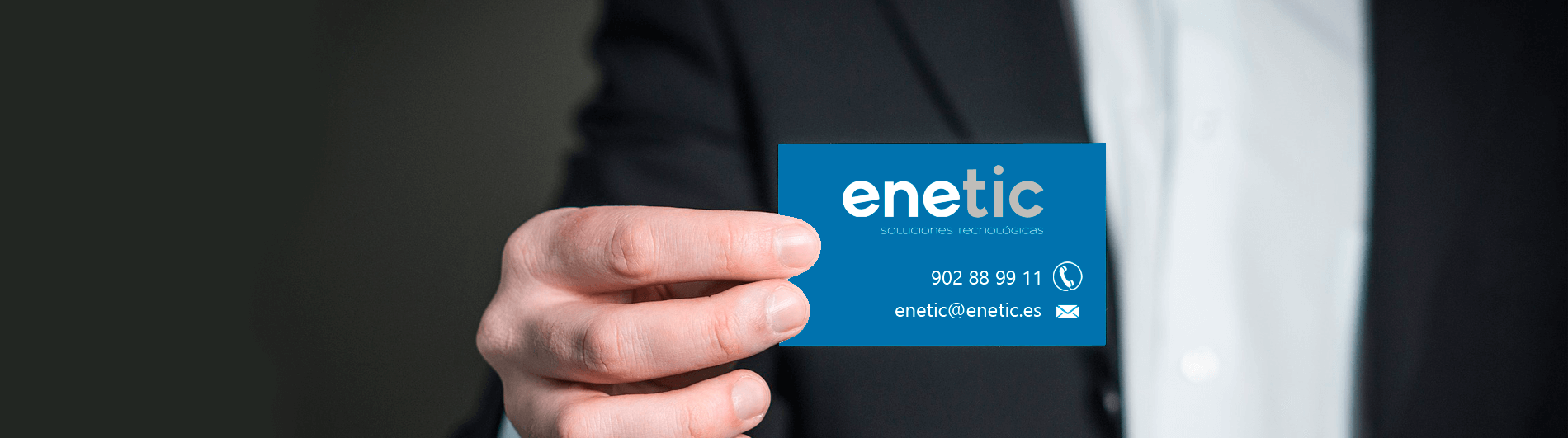 Contactar con Enetic Proyectos · Soluciones tecnológicas en Valencia
